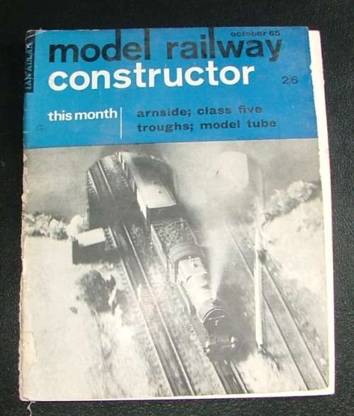 Model railways construction ~ magazine ~ October 65