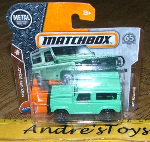 2017 Matchbox ~ 118/125 Land rover 90 ~ Mint on short card