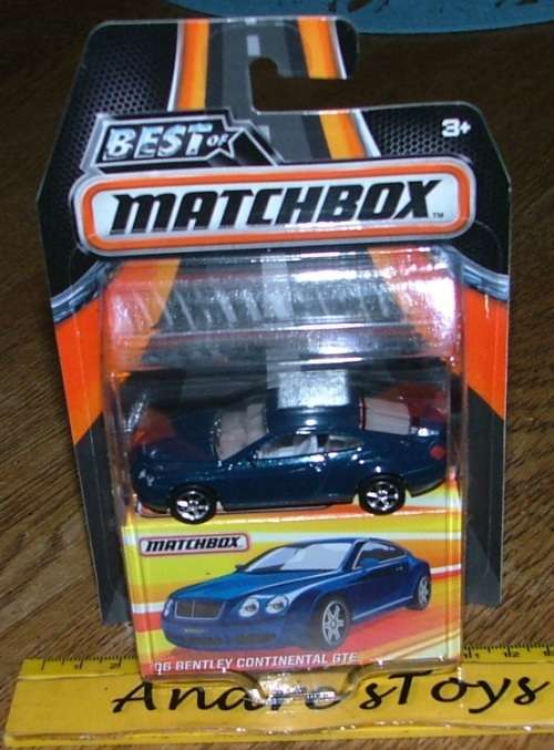2016 Matchbox ~ Best Of ~ '06 Bentley Continental GTE ~ Mint in Pack