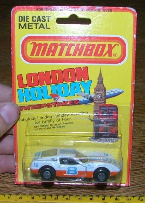 1981 Matchbox ~ No14 Rallye Royale ~ Mint on Long card