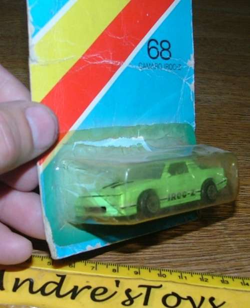 1983 Matchbox ~ MB 68 Camaro Iroc -Z RARE ~ Mint on Long card