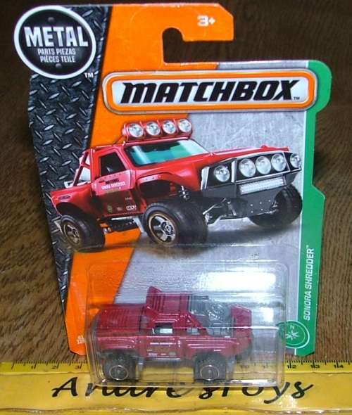2016 Matchbox ~ No 61/125 Sonora Shredder ~ Mint on Long card