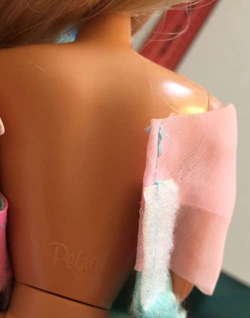 Petra Doll - Blue & Pink dress