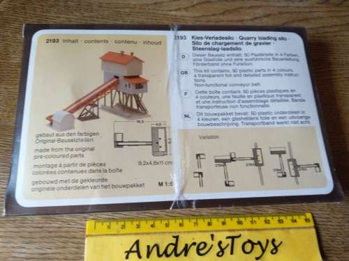 Model train ~ Faller N Gauge Loading Silo 2193 ~ with original box