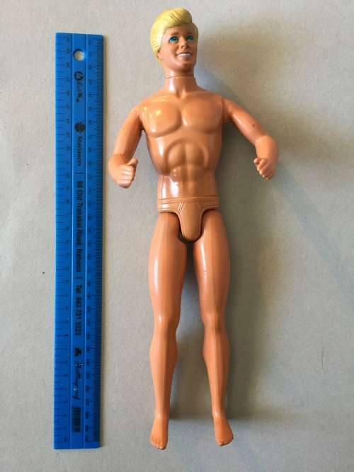 vintage ~ Ken - Blonde hair (hand made clothes)