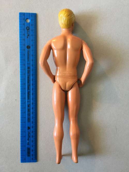 vintage ~ Ken - Blonde hair (hand made clothes)