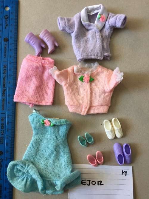 Barbie Accessories - Clothes - Pastel