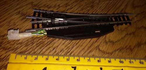 Model train ~ Trix N Right Hand Electric Point 4937