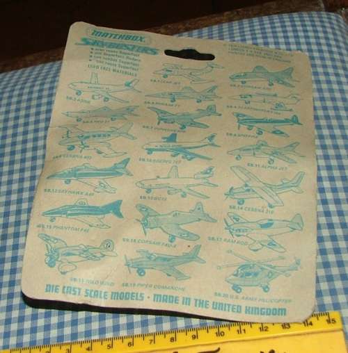1976 Matchbox ~ Skybusters ~ SB2 Consair A7D ~ Mint on card