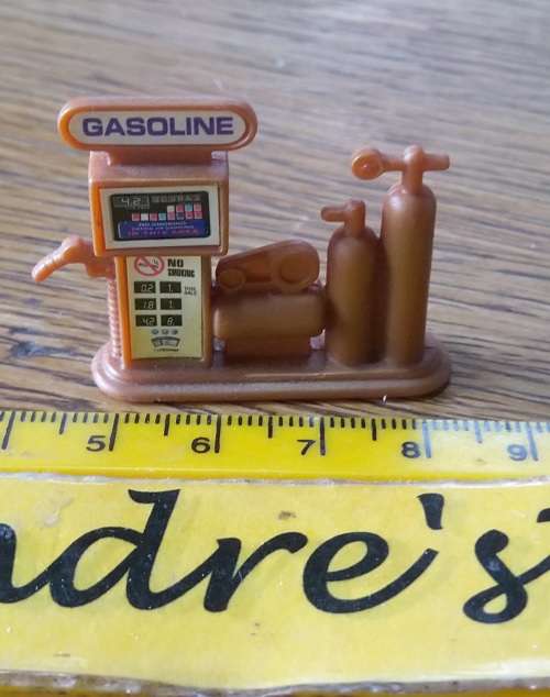 Gasoline Pump, compressor and gas tanks ~ ideal for your lay out