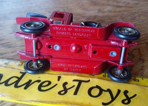 Matchbox Models of Yesteryear Y-11 1912 Pickard Landaulet ~ Loose