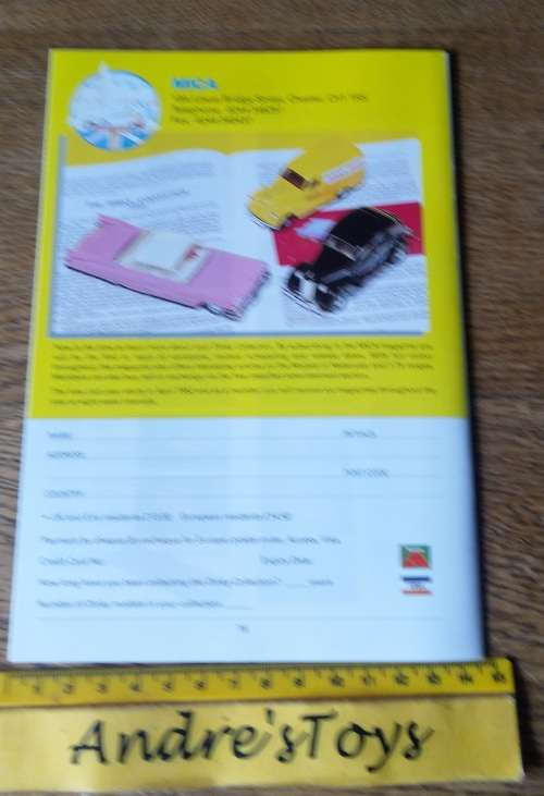 Matchbox ~ 1992 The Dinky Collection "Dream Machines" ~ booklet