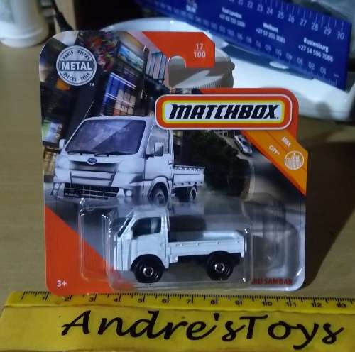 2019 Matchbox ~ 17/100'2014 Subaru Sambar ~ Mint on Short card