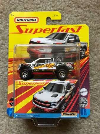 Matchbox Superfast 2020 #12 2010 Ford F-150 SVT Raptor ~ Mint on card with Display Box
