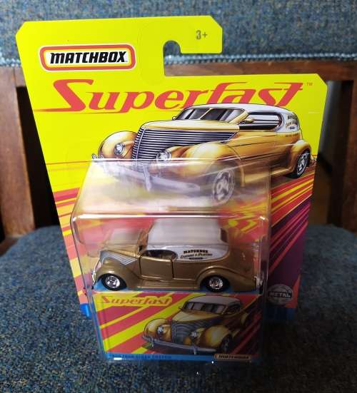 Matchbox Superfast 2019 #07 1936 Ford Sedan Custom ~ Mint on card with Display Box