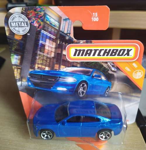 2019 Matchbox ~ 15/100 2018 Dodge Charger ~ Mint on Short card