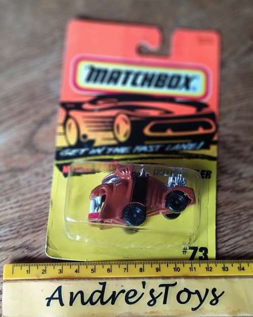 1995 Matchbox ~ No73 Rotwheeler ~ Mint on Long card
