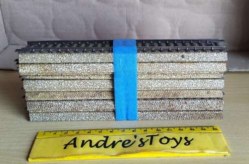Model train ~ Marklin ~ HO ~ M Track ~ Straights (10)