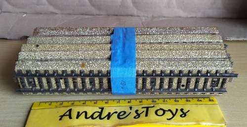 Model train ~ Marklin ~ HO ~ M Track ~ Straights (10)