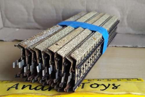 Model train ~ Marklin ~ HO ~ M Track ~ Straights (10)