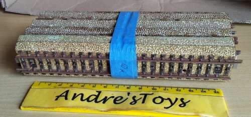 Model train ~ Marklin ~ HO ~ M Track ~ Straights (10)