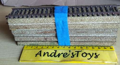 Model train ~ Marklin ~ HO ~ M Track ~ Straights (10)
