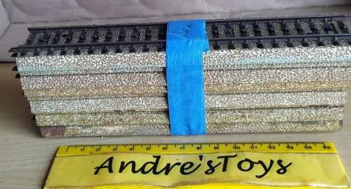 Model train ~ Marklin ~ HO ~ M Track ~ Straights (10)