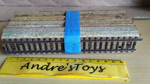 Model train ~ Marklin ~ HO ~ M Track ~ Straights (10)