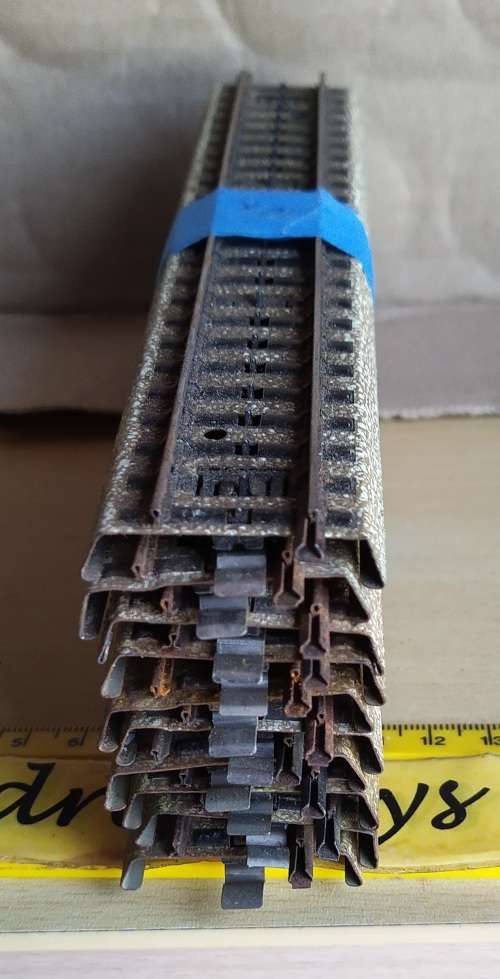 Model train ~ Marklin ~ HO ~ M Track ~ Straights (10)