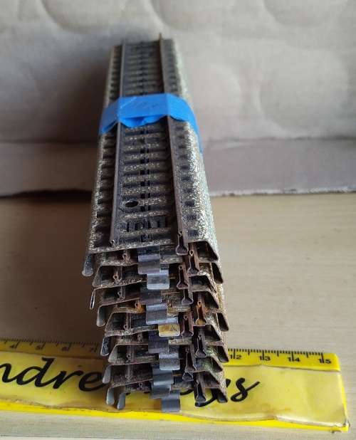 Model train ~ Marklin ~ HO ~ M Track ~ Straights (10)