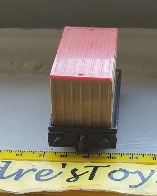 Matchbox  Superfast ~  Flat Car with container ~ Loose