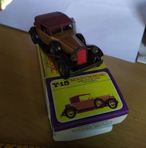 Matchbox Models of Yesteryear ~ Y15 1930 Pachard Victoria ~ Boxed