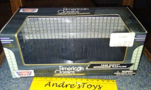 Motor Max ~ 1948 Chev Aerosedan Fleet ~ 1:24 ~ Box only