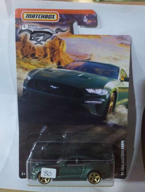 2019 Matchbox "Mustang Series" ~ '19 Ford Mustang Coupe ~ Mint on Long card
