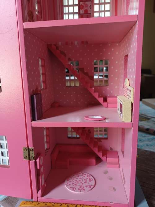 Woolworth's wooden apartment ~ Hand Made