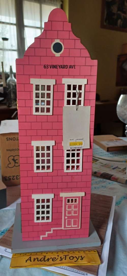 Woolworth's wooden apartment ~ Hand Made