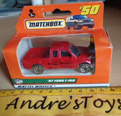 1997 Matchbox Window box #50 `97 Ford F-150 ~ Boxed