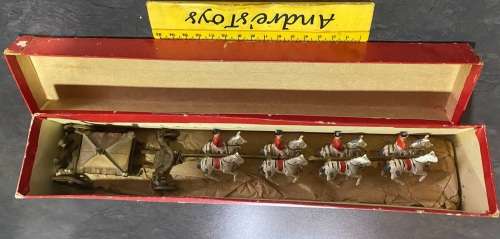 VINTAGE CRESCENT TOYS CORONATION COACH - with original box