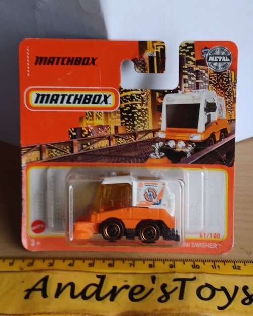 2020 Matchbox ~ No61/100 MBX Mini Swisher ~ Mint  on Short card