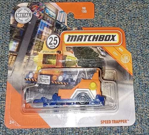 2019 Matchbox ~ 98/100 Speed Trapper ~ Mint on Short card