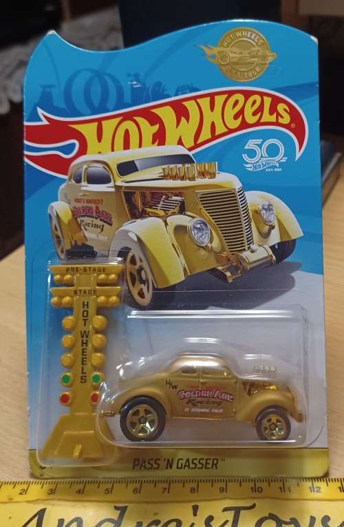 2017 HotWheels ~ 50th Hot Wheels ~ Pass N Gasser ~ Mint on Long card