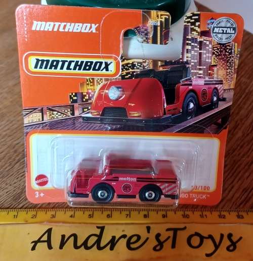 2021 Matchbox ~ 23/100 MBX Mini Cargo Truck (no Load) ~ Mint on Short card