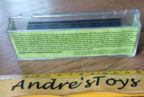 deluxe N Scale Twin Tub Coal Gom BN black 2nd run