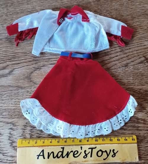 Vintage Barbie_ Outfit ~  barn dance