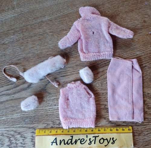 Vintage Barbie_ Outfit ~ Winter woolies