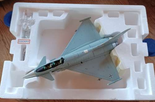 Franklin Mint Precision Models ~ Armour Collection ~ Typhoon Eurofighter Luftwaffe 1:48 B11E059