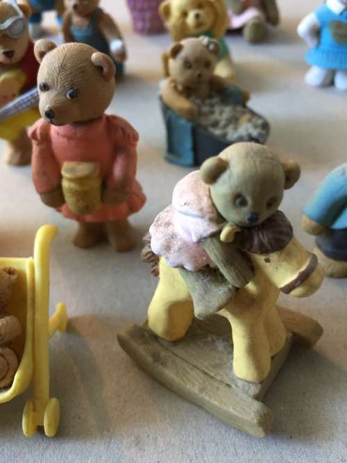 Teddy in My Pocket, Vintage, a Classic Toy lot