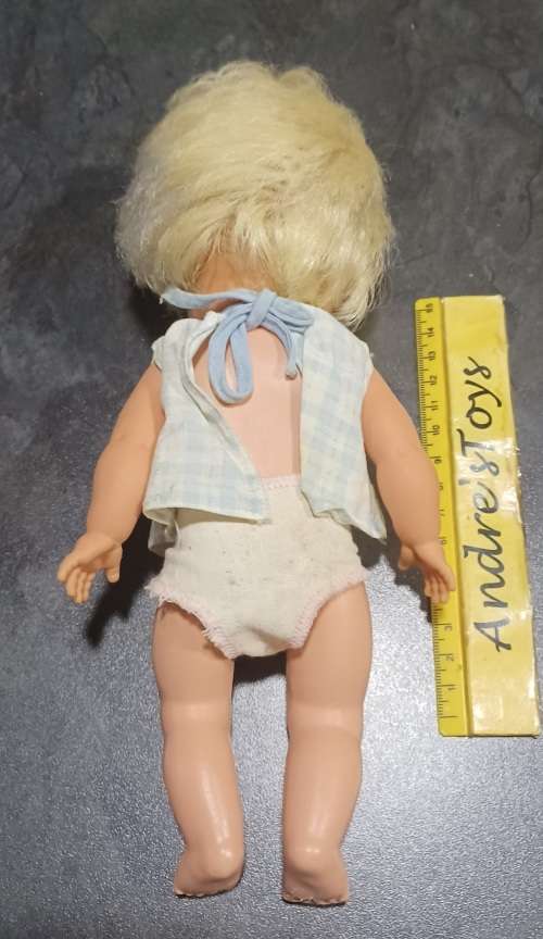 Blond hair baby girl -  doll