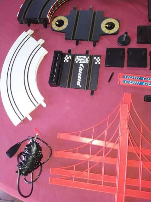 Carrera track ~  wining bid  takes the lot.