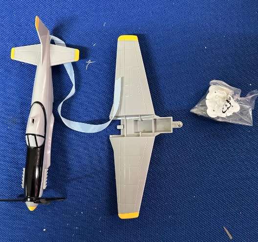 1997 D.Y.TOY ~  Sky Fighter ~ No1077 High Flying Action ~ 1977 ~ Battery Operated